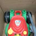 Maxx Bubbles Bubble-N-Go Mower, Includes 4oz Bubble Solution, Bubble Lawn Mower for Toddlers, Outdoor Bubble Toy for Kids, No Batteries Required, Red