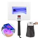Yofuly Portable Facial Skin Analyzer with Shade Cloth, Woods Lamp for Home Use Salon SPA Machine
