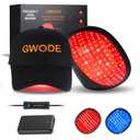 Laser Cap for Hair Regrowth,Red Light Therapy for Hair Growth,Laser Hair Growth Cap (2 Light+power bank)