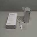 Automatic Foaming Soap Dispenser,4-Level Adjustable Foam, Wall Mount, USB Rechargeable,12.8oz/ 380ml,Touchless Hand & Dish Soap Dispenser for Bathroom, Kitchen,Hotel, Restaurant (Silvery)