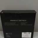 Sturdy 3 Ring Zipper Binder With Shoulder Strap For School - Beautiful 2 Inch Zip Up Binder with Extra Pockets Holds 500 Sheets, Books & Laptop - Easy to Carry Trapper Keeper Made Of Premium Fabrics (Black)