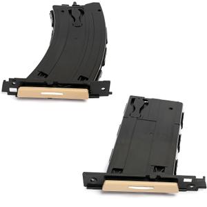 Pair Retractable Cup Holder Left&Right Side Compatible with BMW 3 Series E90 E91 E92 E93 323i 325i 325xi 328i 328xi 330i 330xi 335d 335i 335is 335xi M3 2006-2013 Replaces 51459173467 51459173473 Beige