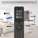 SofaBaton X1S Universal Remote with Hub, All in One Universal Remote Control with SofaBaton Customize APP, One Touch Activities, Compatible with 60 Devices, Compatible with Alexa Google Assistant