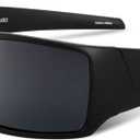 KastKing Iditarod Polarized Sport Sunglasses for Men and Women, Ideal for Driving Fishing Cycling and Running, UV Protection (A: Matte Black Frame, Smoke Lens)