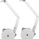 Lid Stay Hinge Soft Close Safety Lid Support Toy Box Chest Hinges for Upward and Top Opening Flap Doors 2 Pack