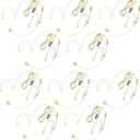 10 Pack Headset/Headworn Microphone Double Over Ear Earset Micophone for Singing Hands-Free Head Hanging Condenser Omnidirectional Mic for Shure,4 Pin Mini XLR,1.5M Cable,Windscreen