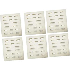 SN750A (6-Pack) Heat Plate Flame Tamer, Ceramic Radiant Replacement for 608SB, 9803S, 9905TB, 9912T, Y0005XC-1 Bakers and Chefs P1736A, 608-SB, 9803-S, 9905-TB, 9912-T, Y0005-XC-1