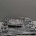 MOUKABAL Dish Drying Rack - Stainless Steel Dish Rack, Dish Racks for Kitchen Counter, Drying Rack Kitchen with Removable Utensil Holder, Drainboard and Glass Organizer (Grey)