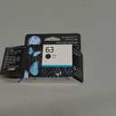 HP 63 Black Ink Cartridge for HP Printers | Works with Printer Series: DeskJet 1112, 2130, 3630; ENVY 4510, 4520; OfficeJet 3830, 4650, 5200 | Eligible for Instant Ink | F6U62AN
