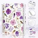 2 x 2026 Planner, Weekly and Monthly Calendar Planner Agenda, Jan 2026 - Dec 2026, Planning Academic Book, Office Desk Accessories and School Supplies - A5 (6.3'' x 8.5'') (Violet)