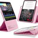 ESR for iPad Air 11 Inch Case M3/M2 (2025/2024), iPad Air 5th/4th Gen Case (2022/2020) 10.9 Inch, Removable Magnetic Cover, Adjustable Portrait/Landscape Stand, 9 Standing Angles, Pink