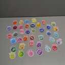 Saysurey 40 Pcs Feelings Refrigerator Magnets Funny Face Emotional Feelings Mood Magnets Cute Social Fridge Decoration for Locker Whiteboard (Colorful)
