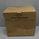 Drain Auger, Clog Remover with Drill Adapter, 25 Feet Flexible Plumbing Snake Use Manually or Powered for Kitchen, Bathroom and Shower Sink, Comes with Gloves (orange)