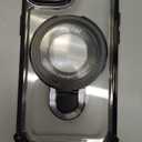 for iPhone 15 Case with Strong Magnetic Ring Stand, Military-Grade Shockproof, 4 Airbag Corners Protective, Fit for MagSafe, Kickstand Phone Case for iPhone 15 - Black