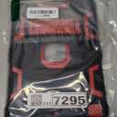 CCMAO Case for iPad 6th/5th Generation (9.7-inch, 2018/2017), iPad Air 2 Generation Case (2014) with Kickstand, Hybrid Shockproof Protective iPad 9.7 Case,Black+Red