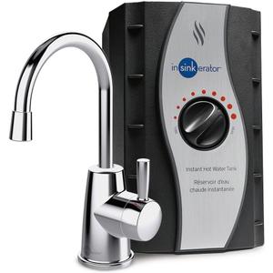 InSinkErator Stainless Steel Tank, H250C-SS HOT250 System, Single-Handle Faucet in Chrome with2/3-Gallon Instant Hot Water Dispenser