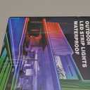 FBZ 100Ft Outdoor Waterproof LED Strip Lights, Music Sync RGB IP65 Led Lights with App Control and Remote, Color Changing Waterproof Led Rope Lights for Outdoor, Balcony, Roof, Garden, Stairs Party