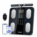 Smart Scale for Body Weight, Scale with bmi, Body Fat, Muscle Mass, Black
8-Electrode Digital Bathroom Scale, 50+ Metrics, Body Composition Scale with Muscle Mass, Weighing Machine 400lb