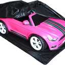 Kids Ride-On Toy Car Cover COOSOO Outdoor Wrapper Resistant Protection for Electric Battery Powered Children Wheels Toy Vehicles Water Resistant UV Rain Snow Resistant