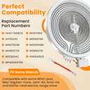 2026 Upgrade W11517959 W10275048 10" Range Dual Radiant Surface Heating Element Replacement Fit for Whirl-Pool, May-tag, Kitchen-Aid, Jenn-Air Stove, Replace W10169799 W10823729 by Fetechmate