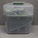 Momcozy 3 Layers Large Bottle Sterilizer and Dryer, Fast Sterilize and Dry, Universal Bottle Sterilizer for All Bottles & Breast Pump Accessories, Touch Screen & Auto-Off Bottle Sanitizer