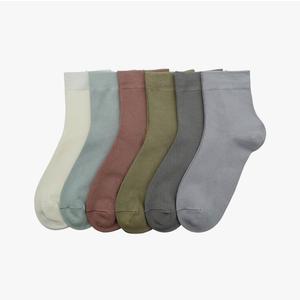 Women Thin Socks Rayon Bamboo Ankle Silky Quarter Anti Odor Casual Summer Socks 6 Pairs
8-11