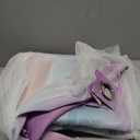 XiDi Curtains for Girls Bedroom, Blackout for Kids Room, Colorful Rainbow Design, Unicorn Wall Decor Pink Ombre Curtains, Purple Princess Room 72 Inches Long 34 Wide 2 Panel Sets Pink Purple