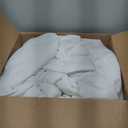 DOWNCOOL Comforters California King Size, Duvet Insert,White All Season Duvet, Lightweight Quilt, Down Alternative Hotel Comforter with Corner Tabs (White, California King 104x96 Inches)