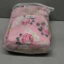 GurZinn Diaper Bag Backpack with Changing Station, Foldable for Bady Toddler, 3 in 1 Large Capacity Newborn Essentials Organizer with Stroller Hook for Girls and Boys（Pink）