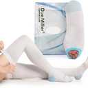 Doc Miller TED Hose Thigh High Anti Embolism Stockings for Women & Men, Hospital Style Surgical Stockings, Plus Size Compression Socks, Support Hose with Inspection Hole