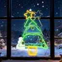 Christmas Tree Neon Sign, Tree LED Neon Light for Home Decor, 8H Timer & Speed Adjust, Festive Xmas Decorations Wall Art, Holiday Party Bedroom Living Room Cafe Bar