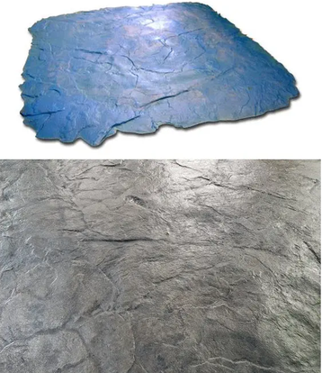 2 x 2 foot Seamless Concrete Stamp Texturing Skin Single