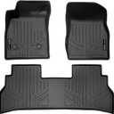 SMARTLINER All Weather Protection Custom Fit 2 Row Floor Mat Liner Set Compatible with 2024-2025 Buick Envista