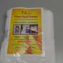 Simpli-Magic Flour Sack Kitchen Towels 24"x24" (12 Pack)  100% Cotton, Lint-Free, High Absorbent Tea Towels  Perfect for Dish, Baking, Crafting