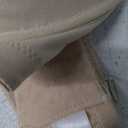 Women's Deep V Plunge Padded Push Up Underwire Bra Low Cut Convertible Brassiere with Clear Straps (Nude, 36DD/E)