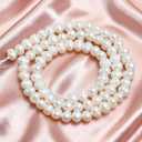 60pcs Natural Freshwater Pearl Strand, 5-6mm Potato Pearl Beads for Jewelry Making, Crafting, DIY Bracelets and Necklaces