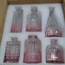 12Pcs Glass Bud Vase Set, Small Flower Vase for Centerpieces, Pink Bud Vases in Bulk, Mini Vintage Vase for Rustic Wedding Decorations