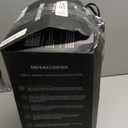 95oz Dehumidifiers for Home, 1000 Sq.Ft Dehumidifier with drain hose - Auto Shut Off, Timer, Sleep Mode & Drain Hose - 7 Color Light for Bedroom, Bathroom, RV - Black