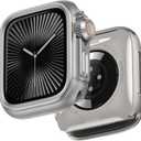 ULTIMAL Metal Case Compatible with Apple Watch Series 11/10 46mm with Back Cover, Military Grade Shockproof Protective Case, Rugged Cover for iWatch 46mm (Silver)