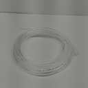 Eastrans Clear Vinyl Tubing Flexible PVC Tubing, Hybrid PVC Hose, Lightweight Plastic Tube, by 1/2 Inch ID, 5ft Length, UV Chemical Resistant