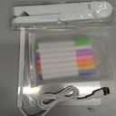 Lumiboard Led Drawing Board,Lumiboard Rewritable Memo Pad with 7 Pens, Wall Mounted or Stand Up,Led Acrylic Light Up Drawing Pad for Kids and Adults (S (5.9in*5.9in))