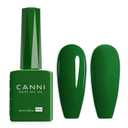 CANNI Dark Green Gel Nail Polish, 1Pcs Emerald Green Gel Polish Green Color Nail Polish Gel High Gloss Soak Off U V Gel Nail French Nail Manicure Salon DIY