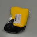 3 Pcs Halloween Costume Accessories Adult, Goggles Glasses/Yellow Beanie/Gloves for Men Women Cosplay Party Set