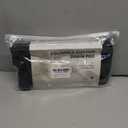 Faucet Mat for Kitchen Sink, 24 Inch Longer Silicone Sink Splash Guard, 7Slope Fast Self-draining, Fast Drying Tidy Faucet Mat Splash Guard (Black)