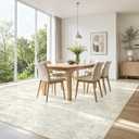 9x12 Area Rugs for Living Room Large Washable Beige Carpets for Bedroom