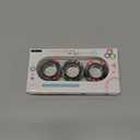 Cevioce 3Pcs Magnetic Rings Fidget Toy Set, Idea ADHD Anxiety Magnetic Fidget Toys Adults Fidget Spinner Rings for Relief, Valentines Day Gifts for 8+ Year Old Teen Boy Girl Easter Basket Stuffers B