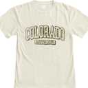 Blue 84 NCAA Unisex-Adult NCAA Officially Licensed T-Shirt Ivory Dyed Ringspun Vintage (S)