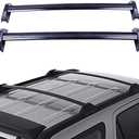 Roof Rack CrossBars Baggage Carrier Black for Honda CR-V 2002-2006 150LBS, 2 x Roof rack crossbars(Necessary Mounting Hardware Are Included.)