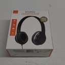 GPX IAH57B Wired Headphones Padded 3-d Accs Swivel Earcups/adjustable Headband
