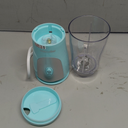 Mueller Personal Blender for Shakes and Smoothies with 15 Oz Travel Cup and Lid, Juices, Baby Food, Heavy-Duty Portable Blender & Food Processor, Turquoise